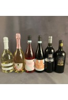 Italiensk smagekasse Velenosi, bobler, rosé og rødvin